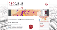Desktop Screenshot of geocible.com